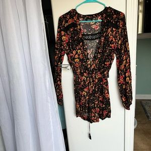 Vici Flower Romper Small